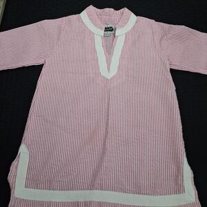 Pink Striped Kids Pajamas